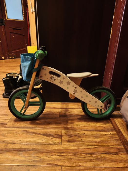 Rowerek biegowy drewniany KinderKraft