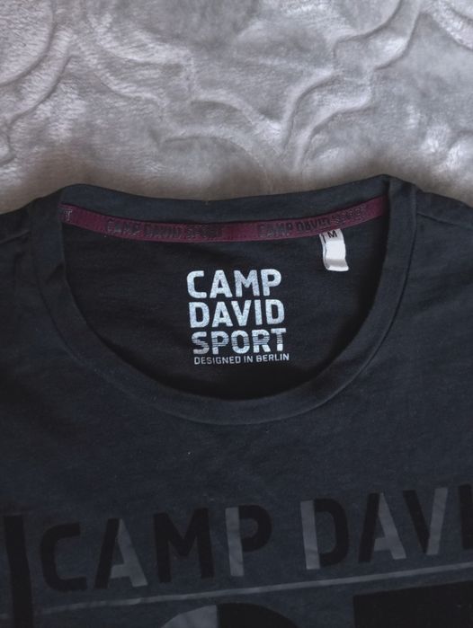 T-shirt męski Camp David Sport r. M