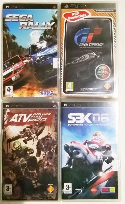 Jogos PSP PlayStation Portable SONY