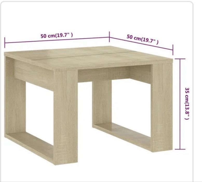 Mesa Apoio quadrada