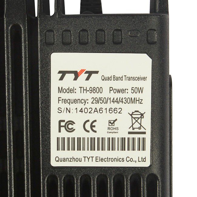 Radio TYT TH-9800 Pro disponível p/entrega imediata