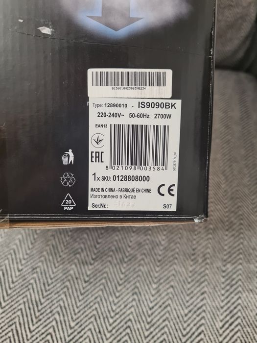 Ferro com caldeira Braun Carestyle 9