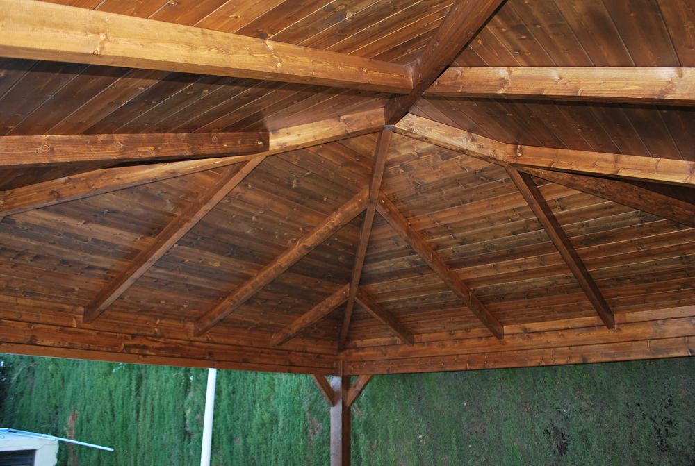 Pérgola LANZAROTE a Quatro Aguas de 4x4