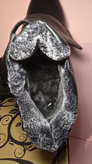 Buty nowe męskie zimowe czarne rozmiar 46