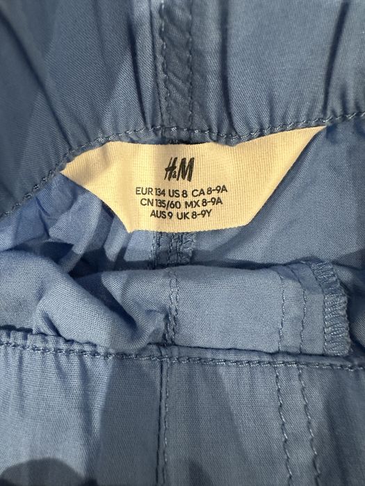 Dziecięce bawełniane szorty rozm.134 h&m
