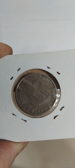 Moeda 5 escudos 1969