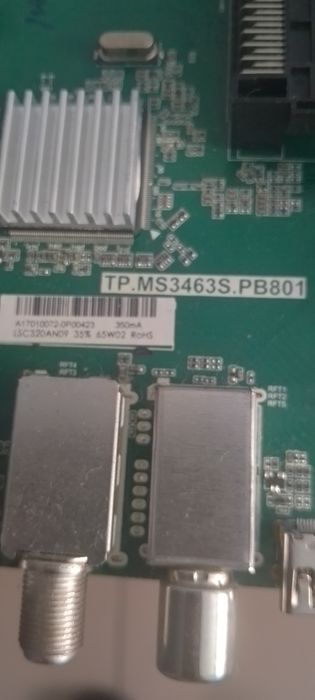 Плата Телевизора. VINGA  рабочая.