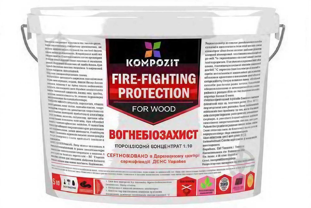 Біозахист (концентрат) 1:9 1л Байрис, Вогнебіозахист КОМПОЗІТ