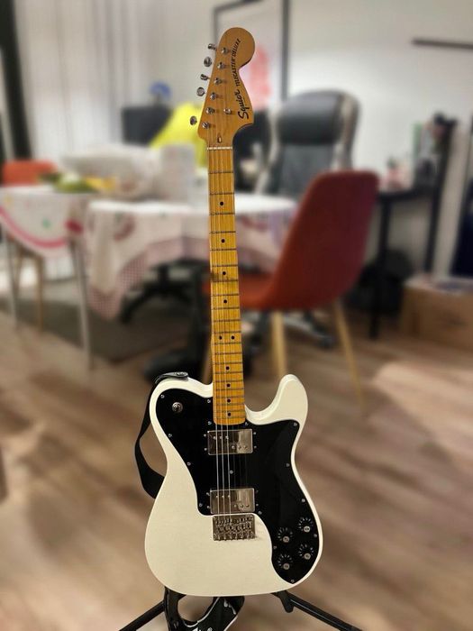 Fender Squier Classic Vibe 70s Telecaster Deluxe – Olympic White