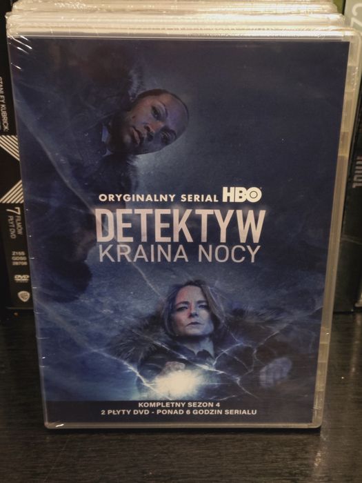 Detektyw sezony 1-4 DVD nowy, folia