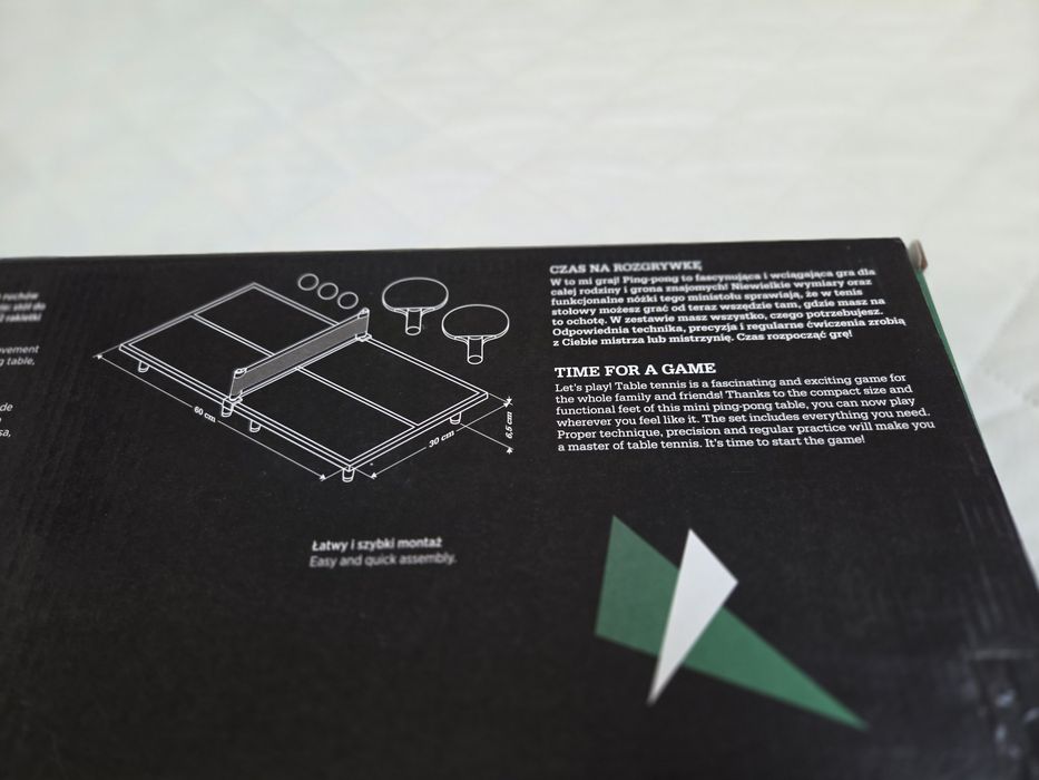Mini stół do ping ponga / tenisa stołowego