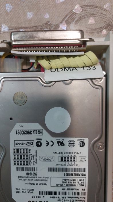 Змінний РЕК з вінчестером WD 40 Гб