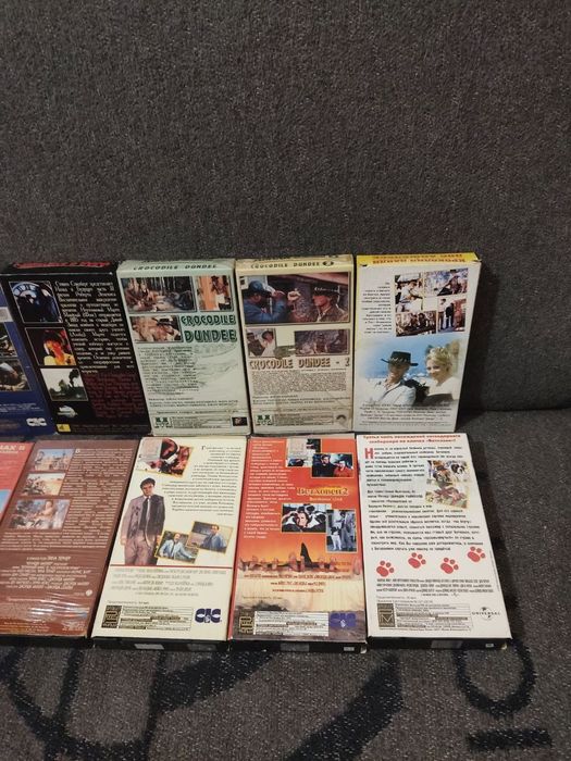 Продам видеокассеты лучшие серии фильмов VHS коллекция відеокасети