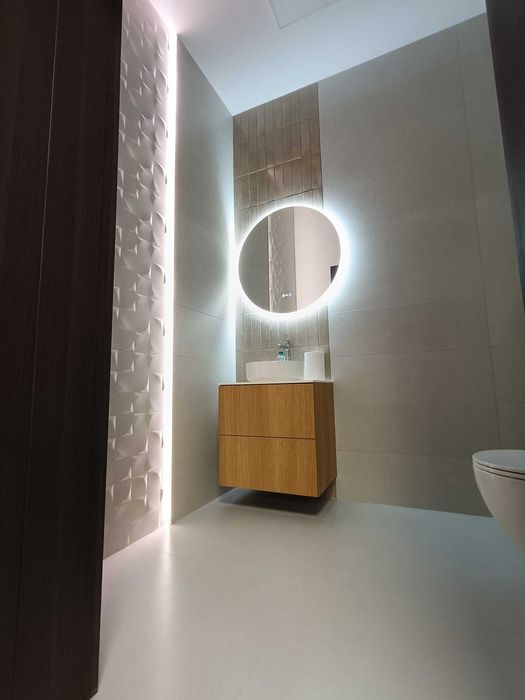 Łazienki , Wykończenia wnętrz pod klucz