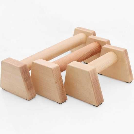 Деревянные ПАРАЛЕТСЫ из бука - Упоры для отжиманий от пола  напольные