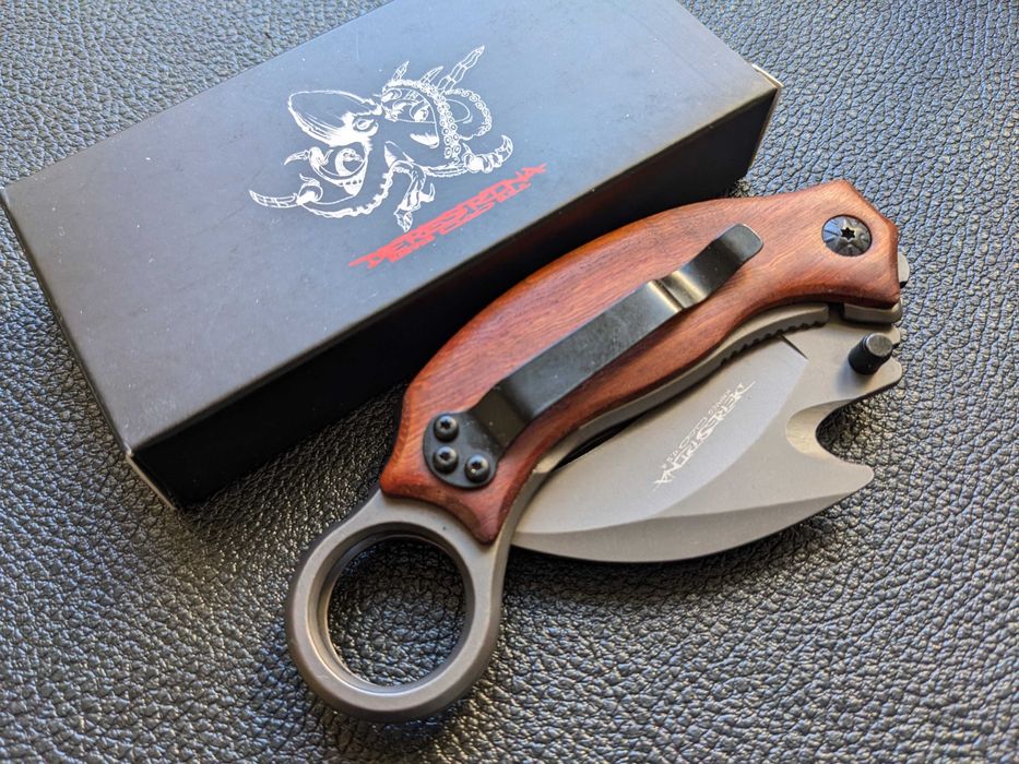 Нож Karambit Derespina. складной нож керамбит