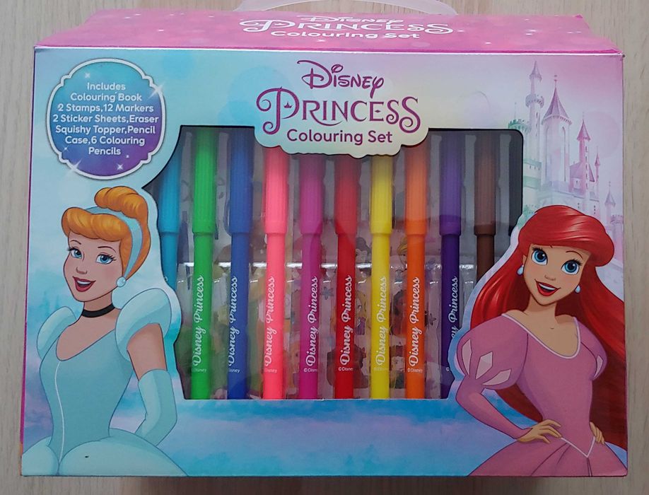 zestaw do kolorowania Disney Princess