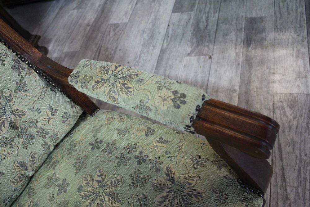 / Ładny Unikatowy Stary  Fotel / Tron /