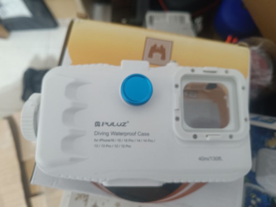Capa para mergulho iPhone nova!
