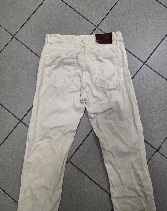 Mads Norgaard beżowe jeansy męske 31 proste