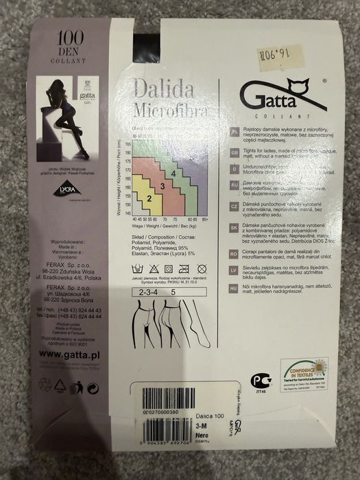 Rajstopy Gatta 3 100den