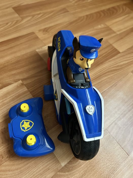 Щенячий Патруль Мотоцикл Paw Patrol, Chase RC Movie Motorcycle