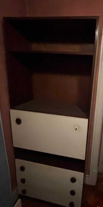 2-Door Bedroom Wardrobe – With Full-Length Interior Mirror