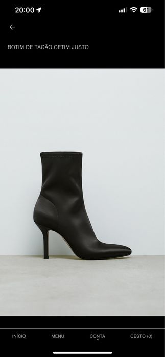 Botim tecido zara 37