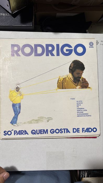 Disco vinil LP Rodrigo, Fados