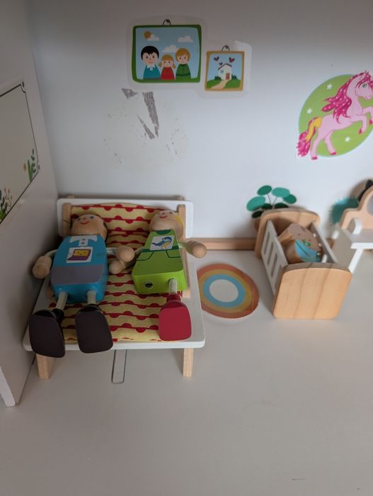 Casinha de brincar em madeira