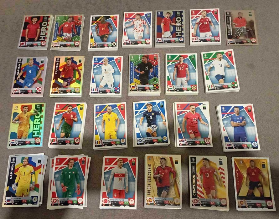 Cartas Topps UEFA Euro 2024 - Match Attax