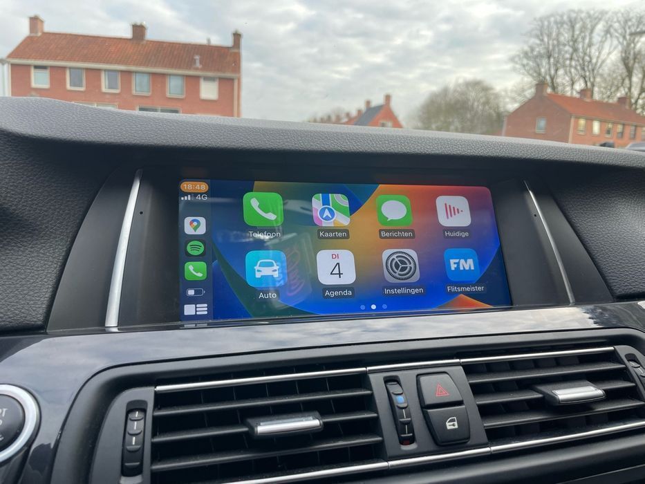 BMW Seria 5 F10 F11 – Radio Android 15 10,25” CarPlay Android Auto GPS Nawigacja Stacja Multimedialna WiFi Bluetooth DSP 4G LTE PL 8GB/64GB