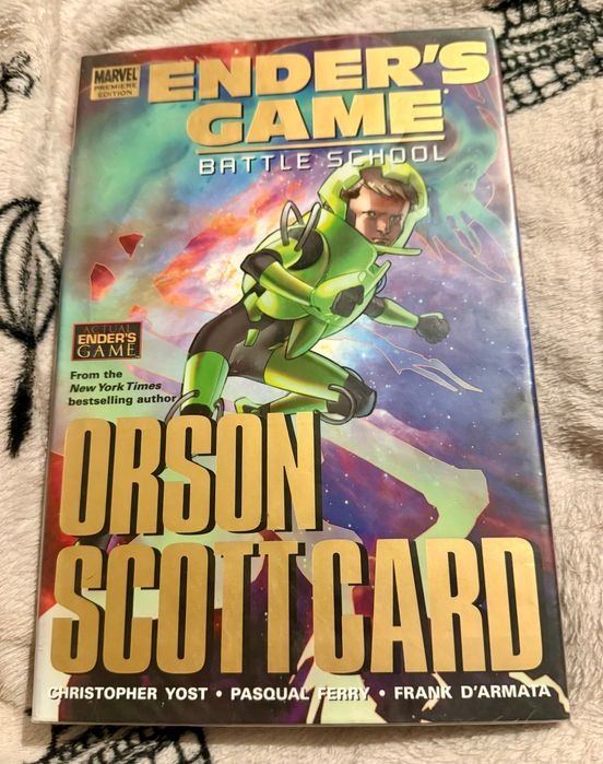 Enders Game battle school Card Yost komiks comic eng English sci-fi