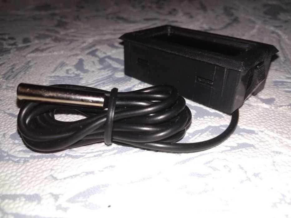 Мини термометр с выносным датчиком для аквариума, инкубатора и др.