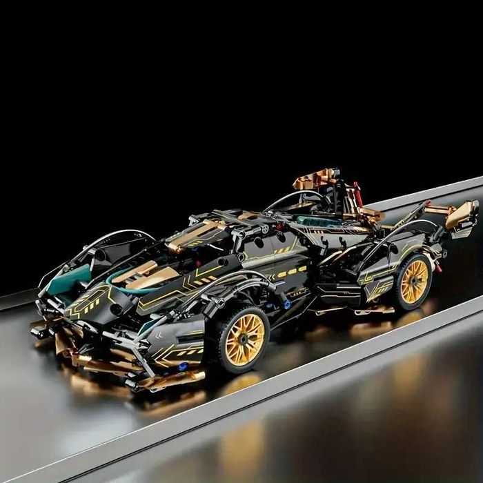 Conjunto de Blocos de Construção Supercarro – 1360 Peças