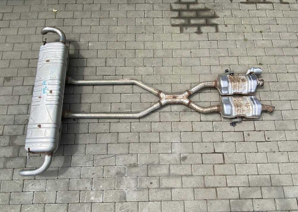 Глушитель в сборе Mersedes GLE350 W166