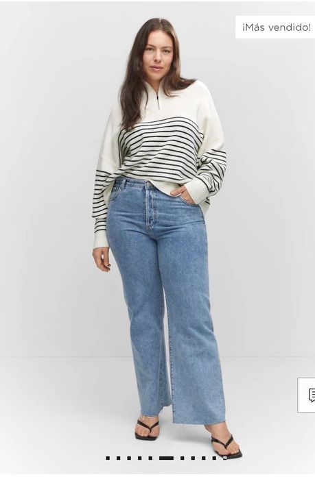 Кофта в полоску Mango