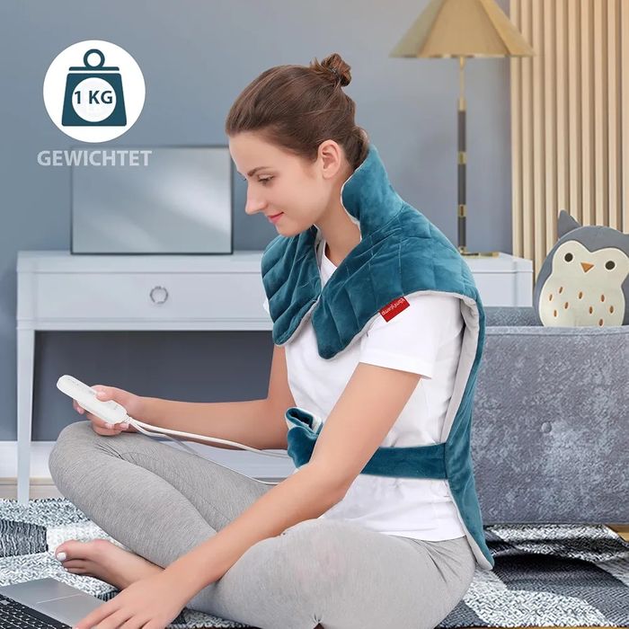 Obciążona Poduszka Grzewcza Comfytemp – Komfort i Ulga dla Pleców,