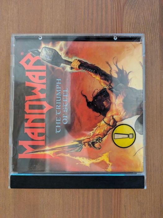 CD " The Triumph of Steel " Manowar 1992 (Como Novo)