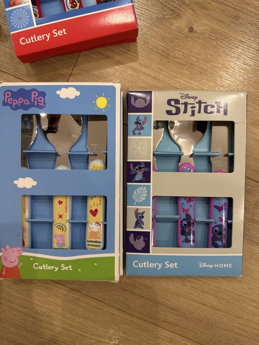 Набір ложка виделка пепа frozen cars spider man princess George