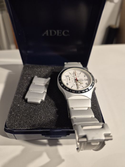 Zegarek ADEC aluminiowy. Przesyłka darmowa.