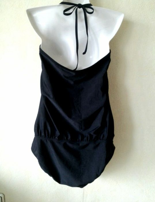 Чорний, комфортний, базовий купальник Resort 16uk  р 50-52