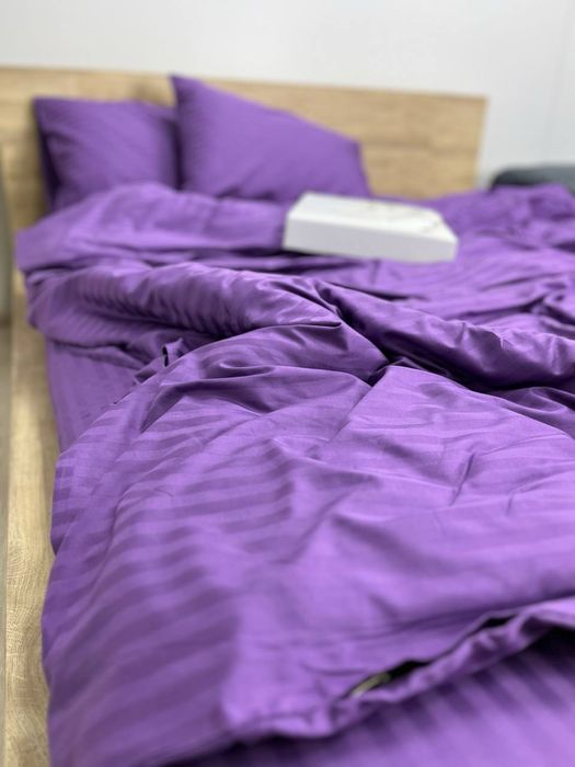 Комплект постільної білизни Страйп-сатин