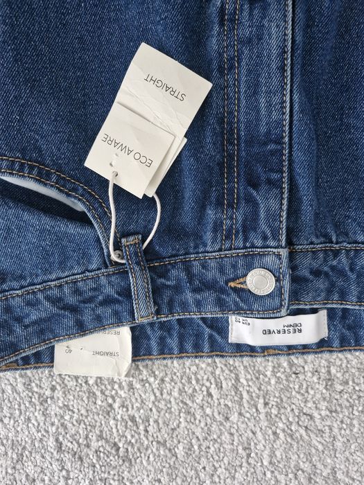 Jeansy straight Reserved 40
