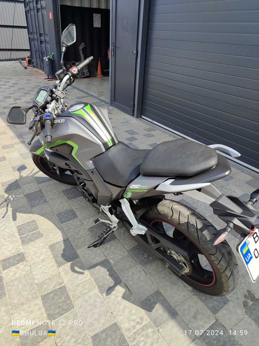 Продам новий мотоцикл LONCIN LX250-15