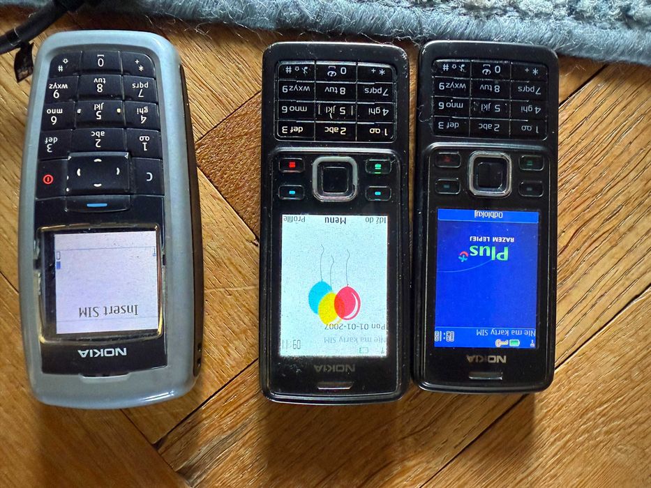6 telefonów używanych w większości Nokia