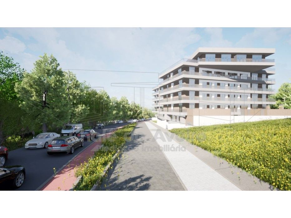 Apartamento T1 com garagem e terraço em Oliveira de Azeméis