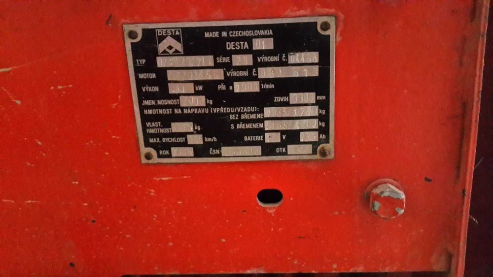 Навантажувач вилочний Desta DVHM 2022 LX