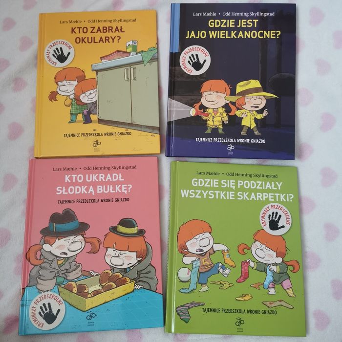 Tajemnice przedszkola Wronie Gniazdo 4 szt