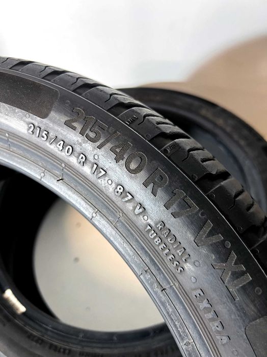 Pneus Continental Eco Contact 6 - 215/40/17 - Como NOVOS